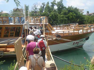 excursion en bateau