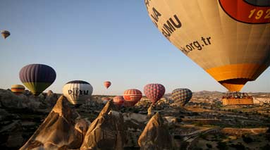 Circuit en Turquie en mongolfière